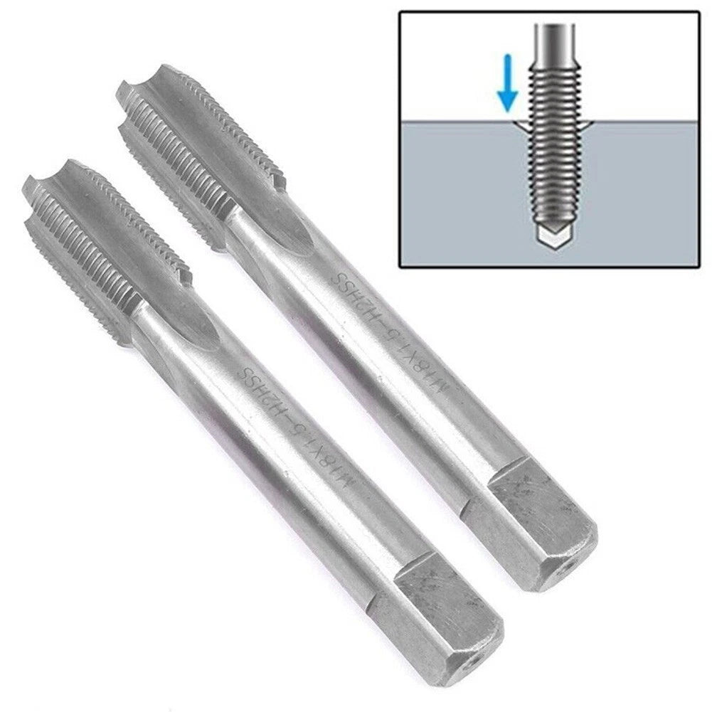 2X Taps 181.5mm Right Hand Metric Taper for Automotive
