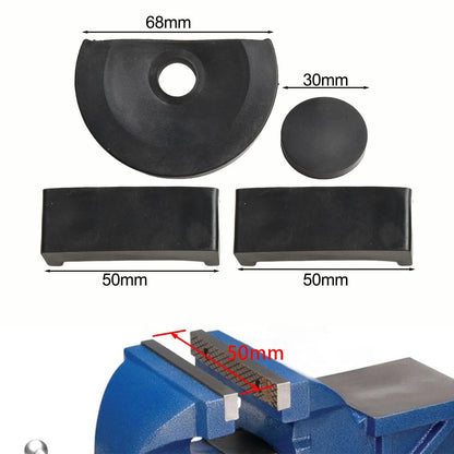 Set of 4 Anti-Slip Rubber Pads for Table Vice