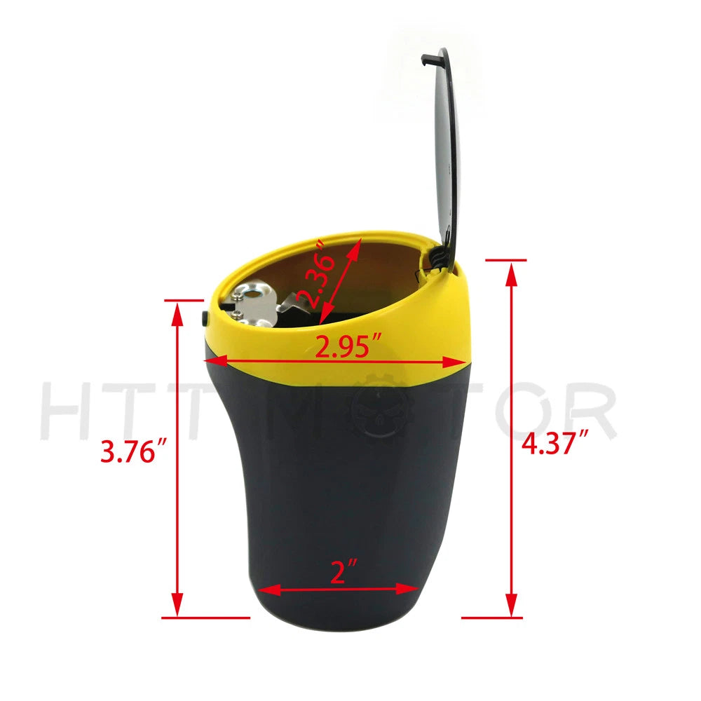 Cigarette Auto Car Bucket Ashtray for Universal Use (Self Extinguishing)