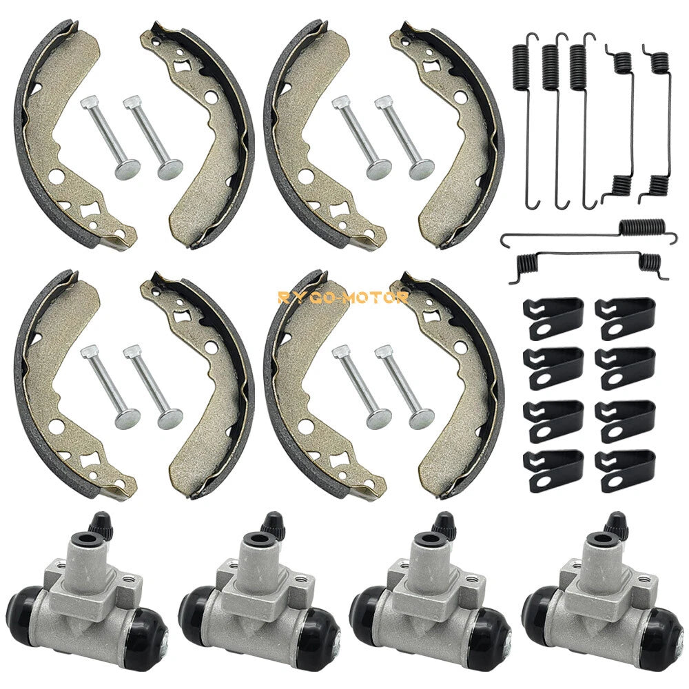 Brake Wheel Cylinder & Brake Shoes Kit for Kawasaki UTV KAF400 Mule (2005–2010)