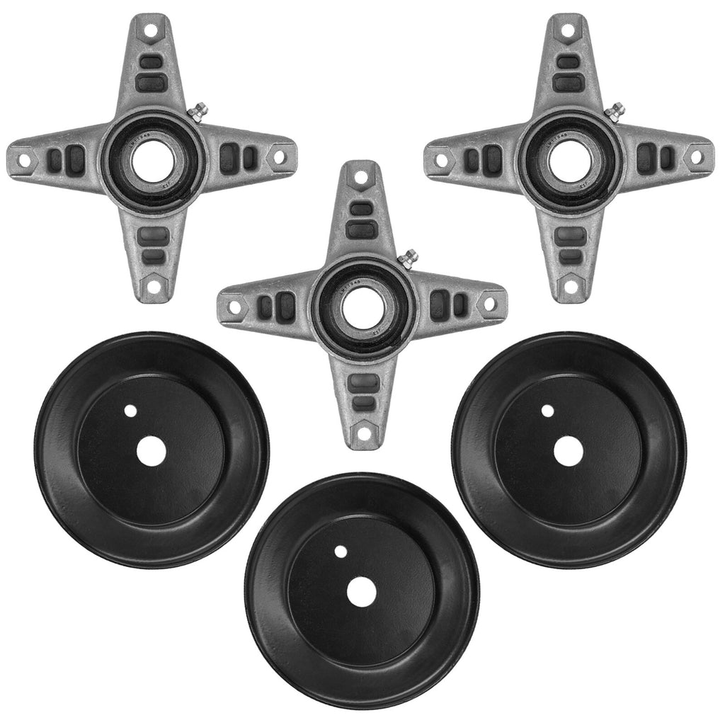 Deck Spindle and Pulley Replacement for Cub Cadet GTX2154 GTX2100 (2005–2012)