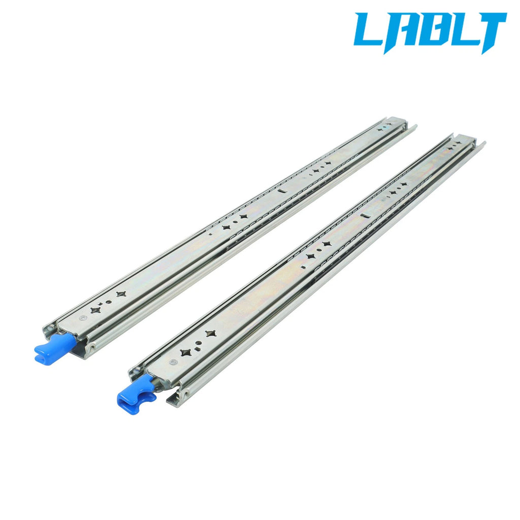 1 Pair Heavy Duty Drawer Slides 28" for Universal Applications (250 lbs)