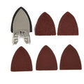 25 Sanding Sheets & Pad for Oscillating Tool Accessories Kit