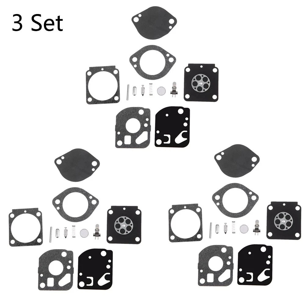 Set of 3 Carburetor Gasket Repair Kit for Stihl BR500 BR550 BR600 (RB-134)