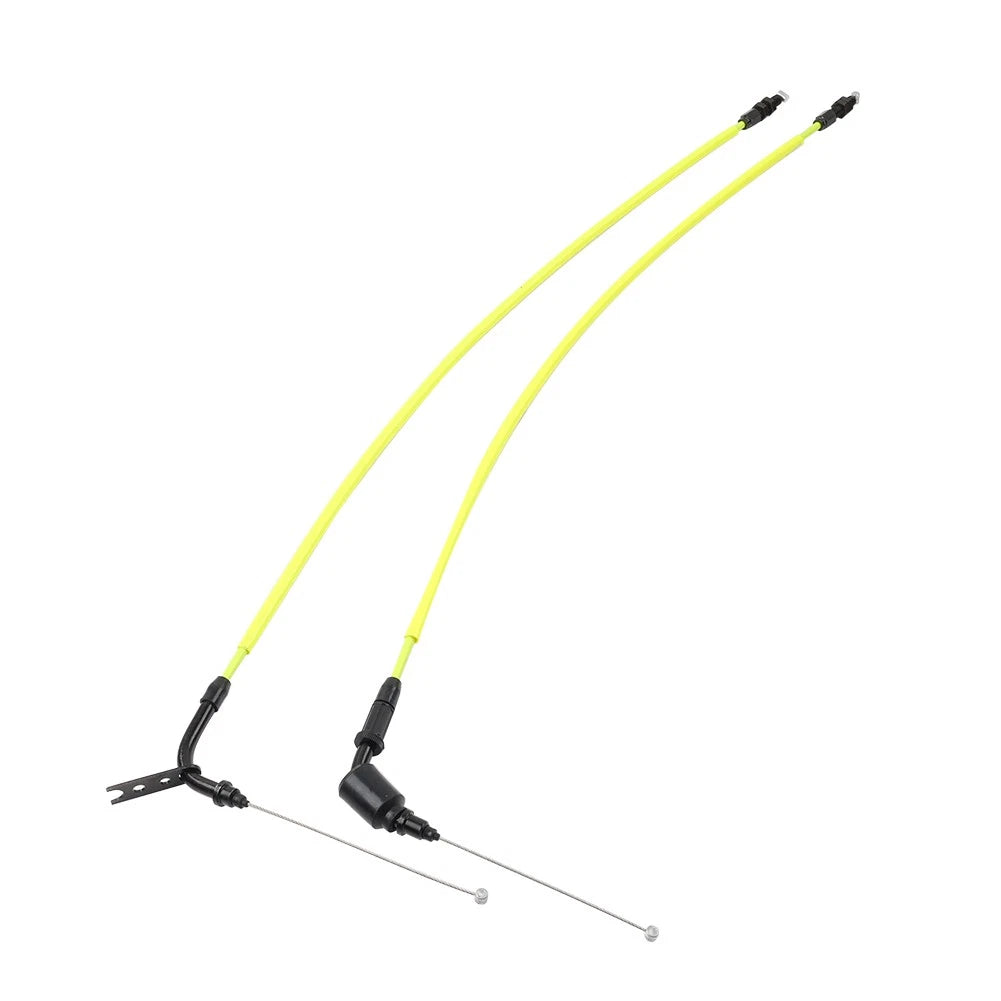 Throttle Cable Wire Line Linkage Yellow For Suzuki GSXR1000 2009-2016