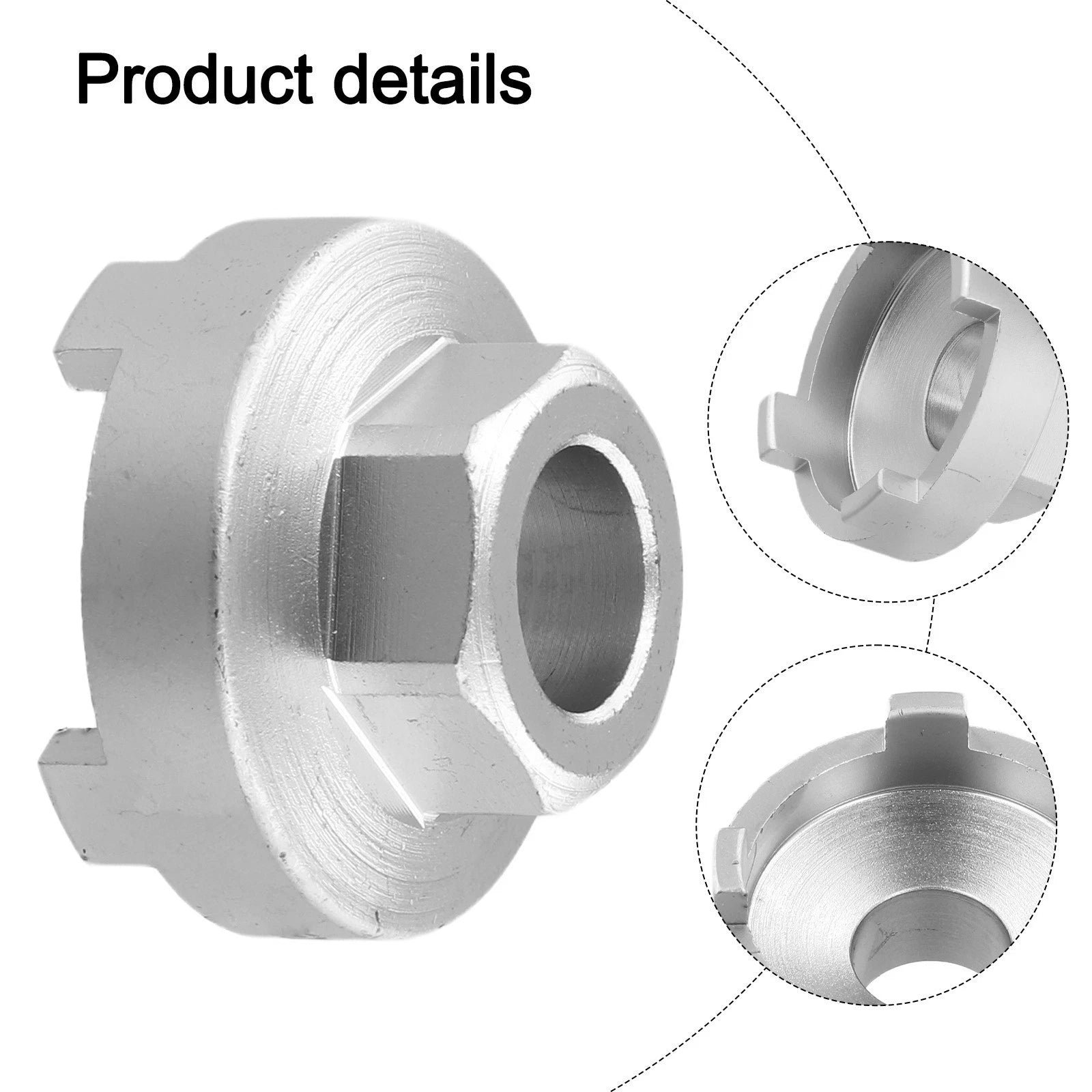 Sprocket Puller for Bike with Quick Release Skewers and Axle Nuts
