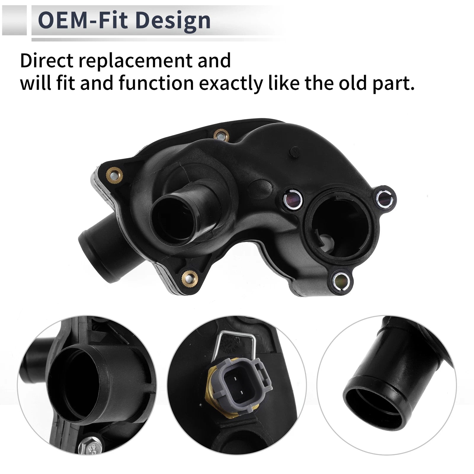 Engine Coolant Thermostat Housing Assembly for Ford Explorer (2001–2010)