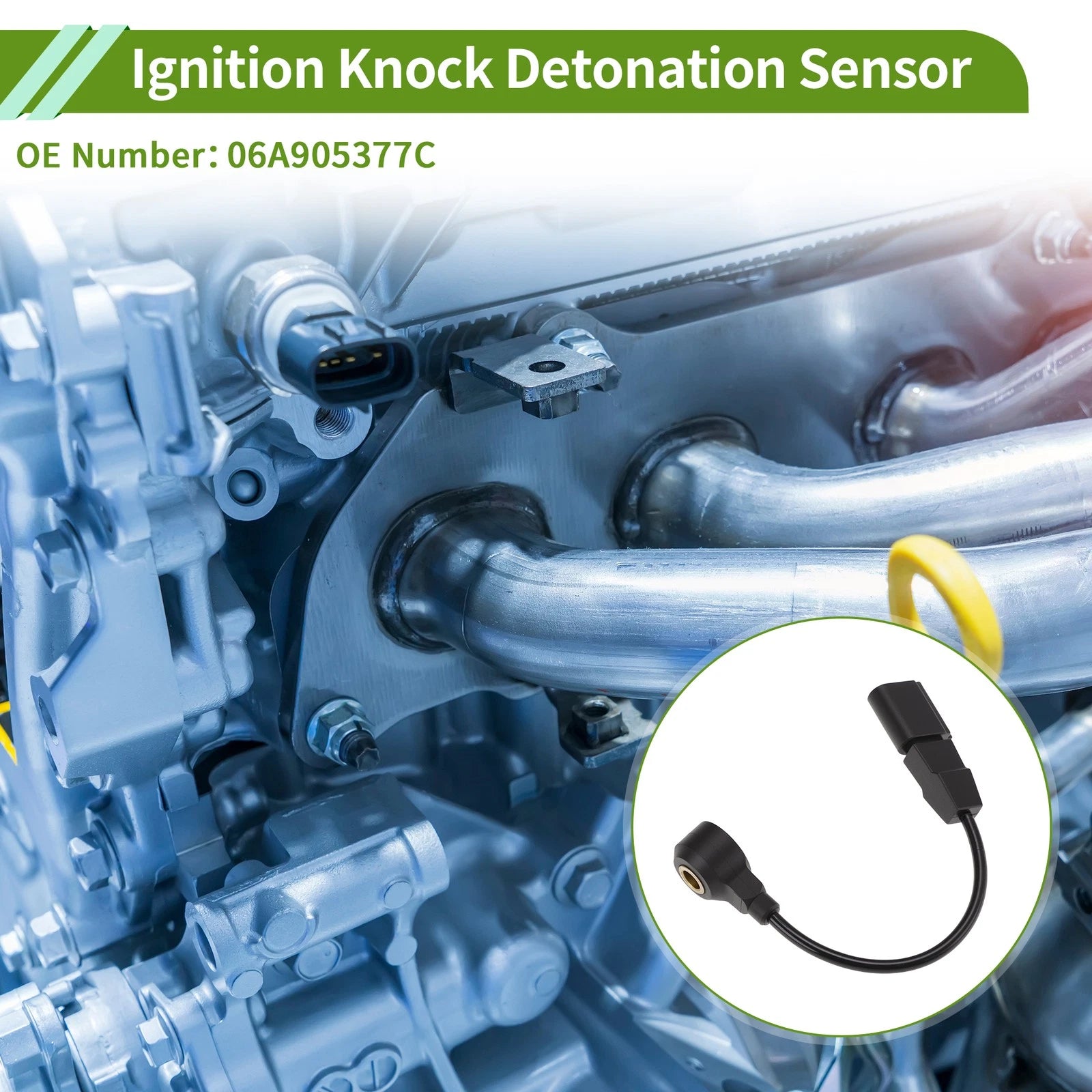 Ignition Knock Detonation Sensor No.06A905377C for Audi TT (2000–2002)
