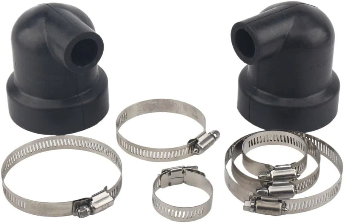 2Pcs Boat Heat Exchanger End Cap For MD2010 MD2020 MD2030 B C D Motors 861920