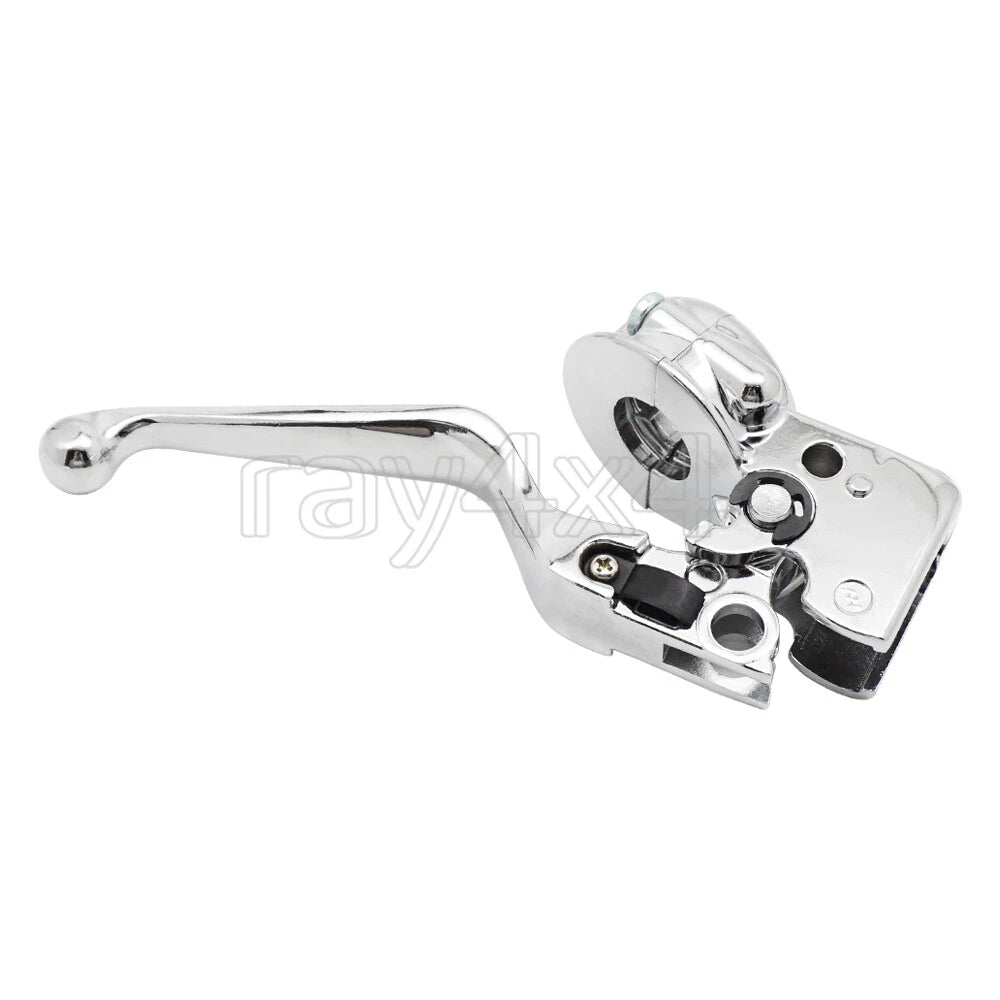 Clutch Perch Mount Bracket & Lever Assembly for Harley Softail Dyna Electra Glide