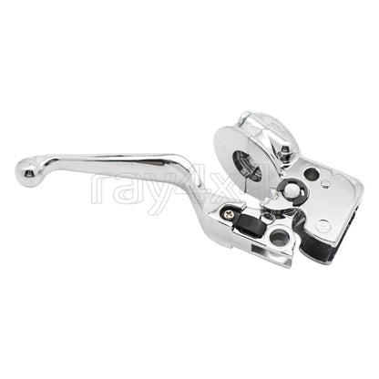 Clutch Perch Mount Bracket & Lever Assembly for Harley Softail Dyna Electra Glide