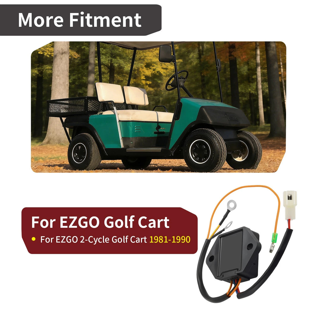 Engine Ignitor Assembly for E-Z-GO Gas Golf Cart 2-Cycle (1981–1990) 19627-G1
