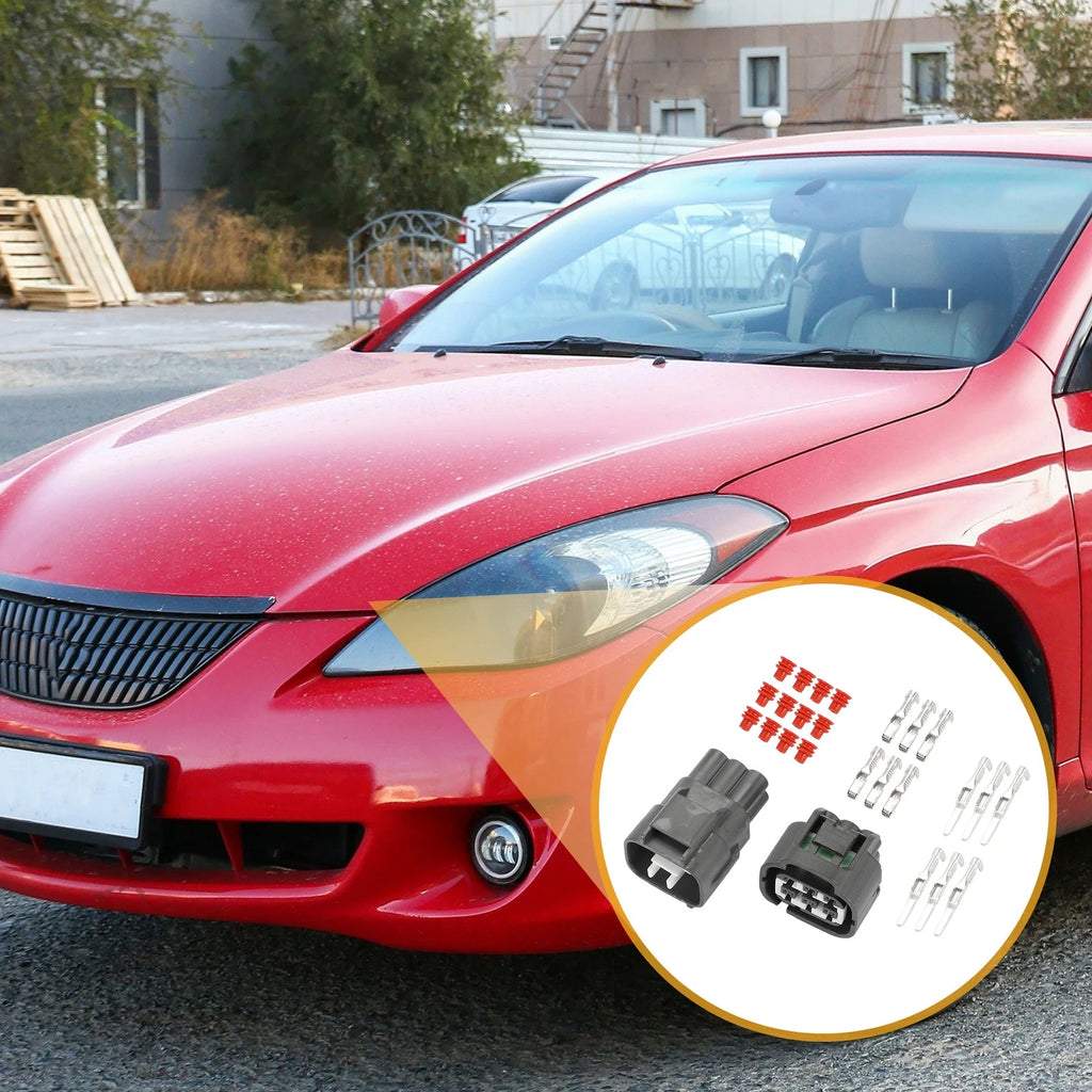 6 Pin Waterproof Headlight Connector Plug for Toyota (2005–2024)