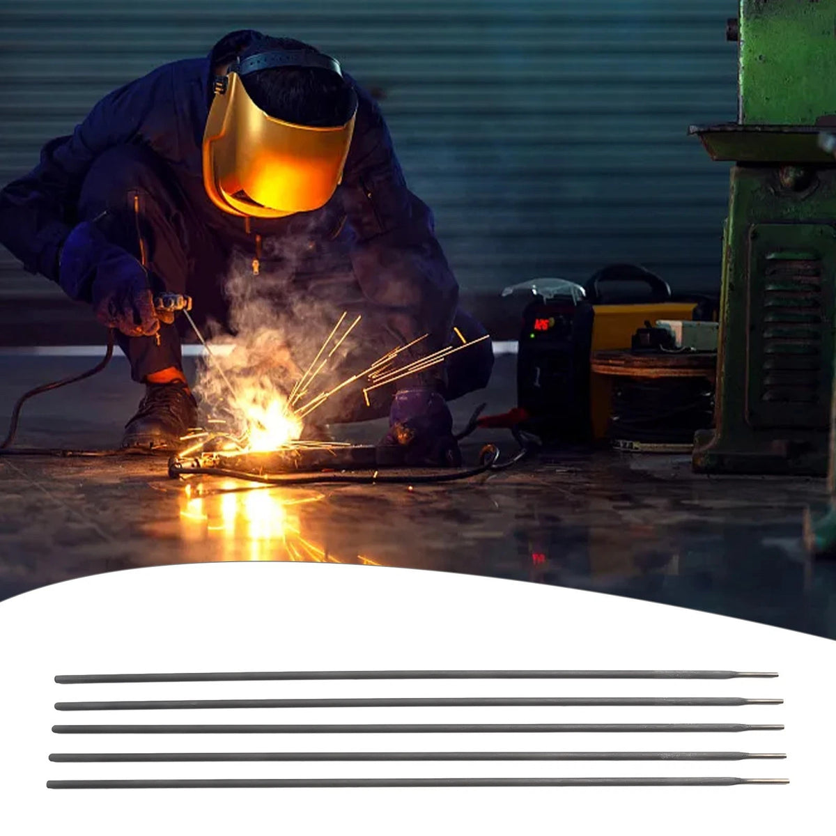Nickel Electrode Rods for Gray Cast Iron Welding (Strong Welds)