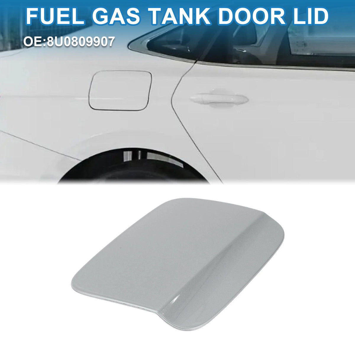Fuel Tank Door Cap Replacement for Audi Q3 2013–2018 Fuel Filler Flap Cover