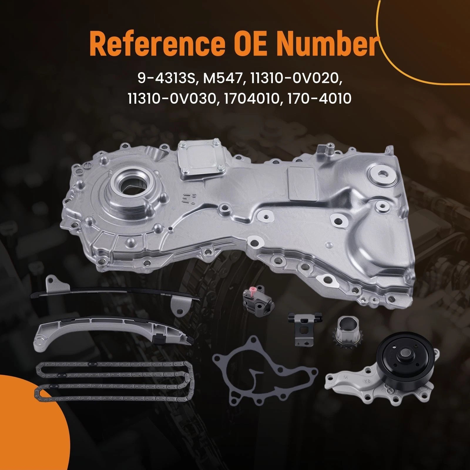 Engine Timing Chain Kit for Toyota Camry 2.5L (2012–2017)