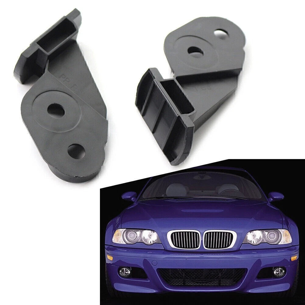 2X Front Bumper Cover Mount Supports Bracket for BMW 3 Series E46 (1999–2006)