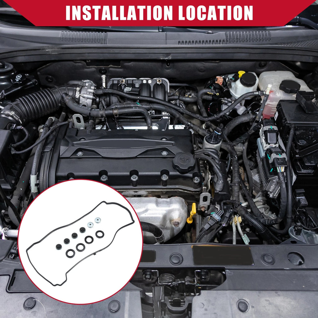 Cylinder Head Valve Cover Gasket Replacement for Honda Civic (2002–2005)