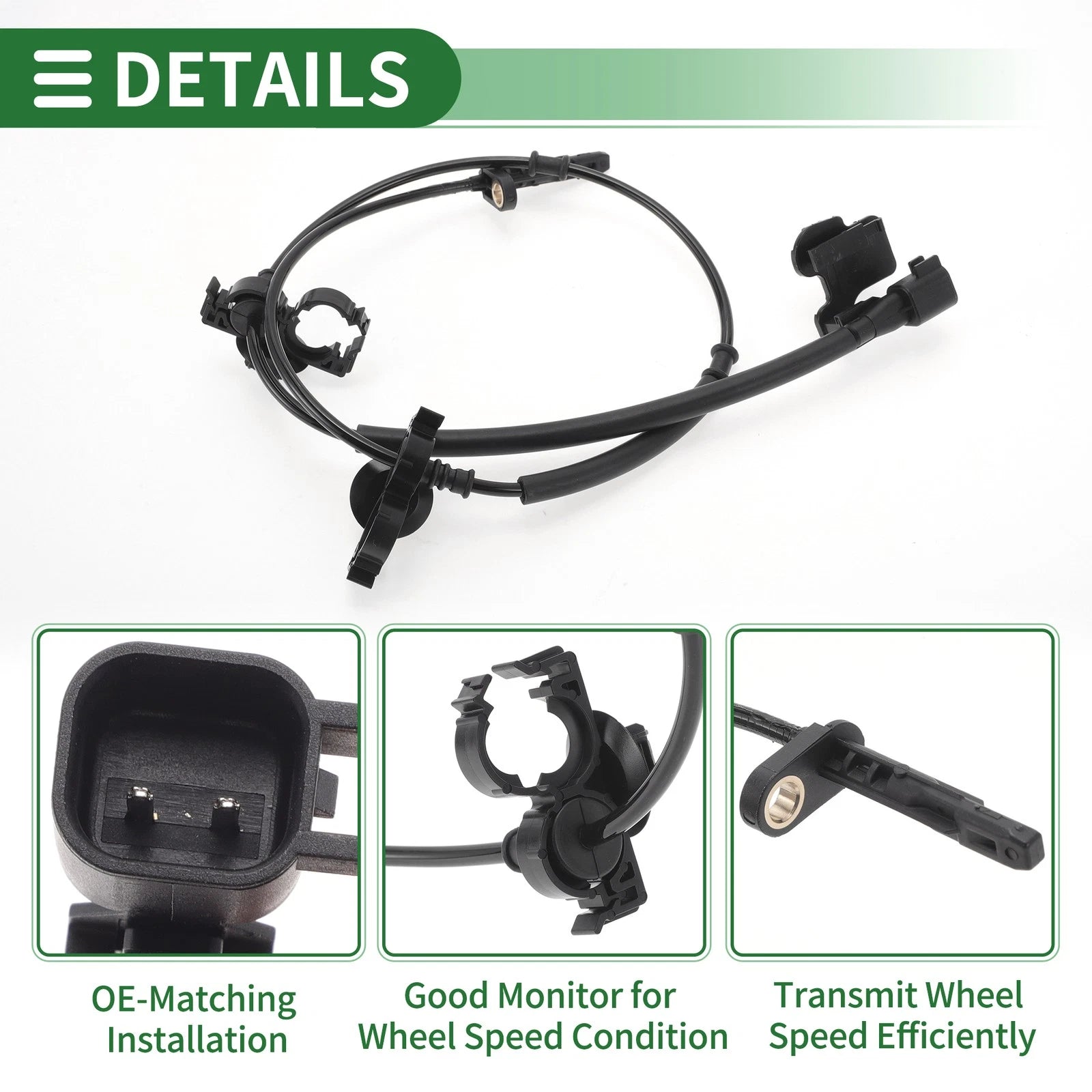 ABS Wheel Speed Sensor No. 84759824 for Cadillac CT5 (2020–2024) Front Left
