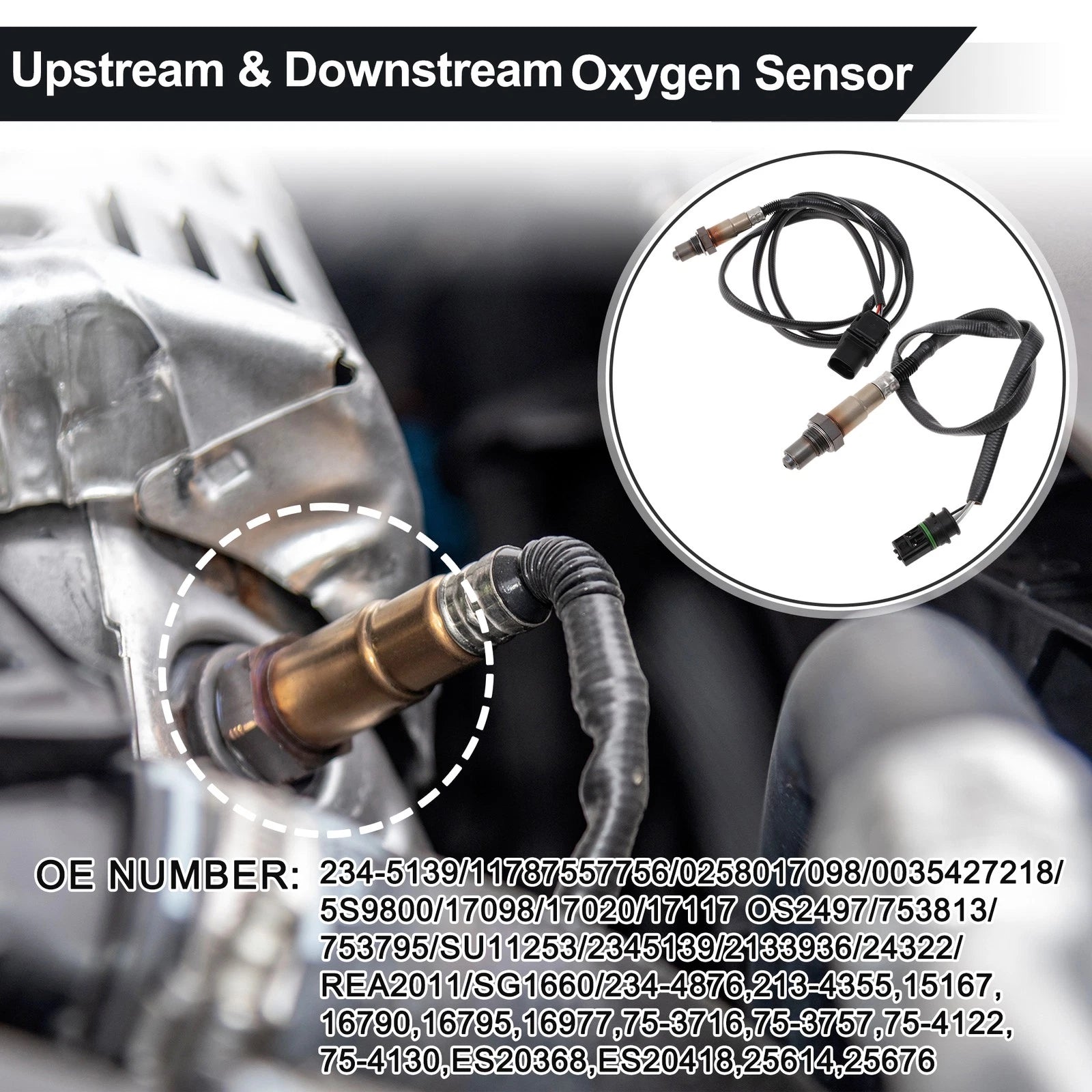 Upstream Oxygen Sensor Replacement for BMW 128i L6 3.0L (2008–2013)