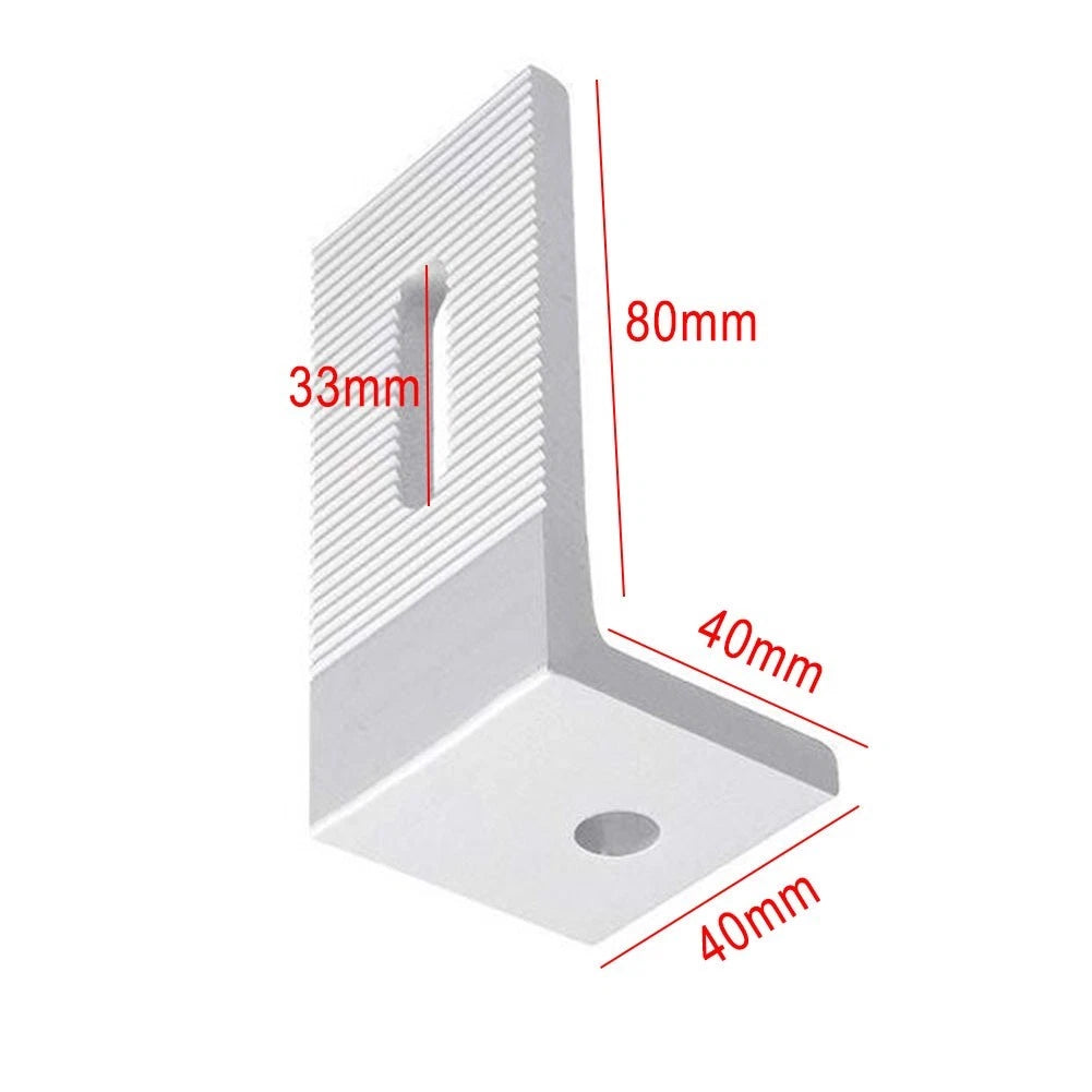2X 90-Degree Solar Panel Mounting L Bracket for Boat-Off Grid Roof