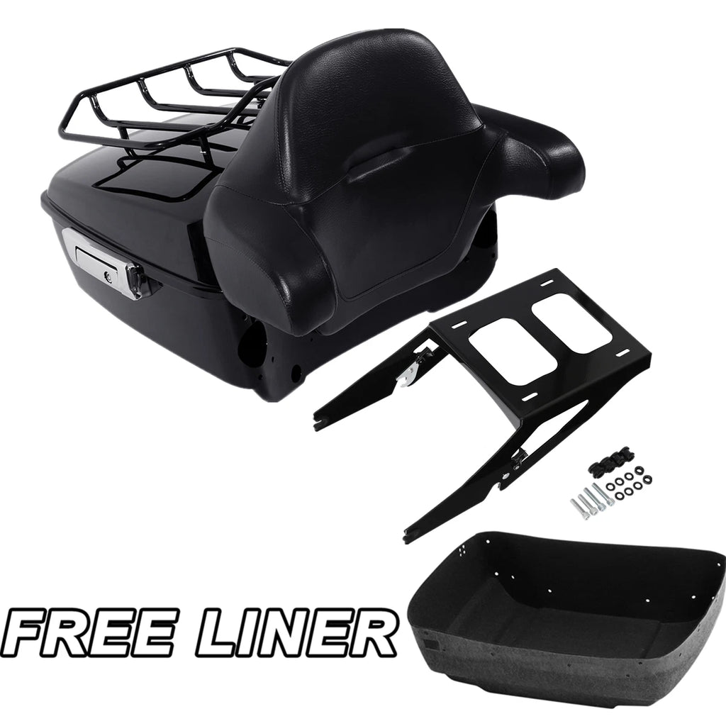 Backrest Pad Mount Rack for Harley Sport Glide FLSB (2018–2025)