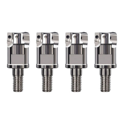 Milling Head Square Shoulder Shank 16mm Thread Locking for BAP3 CNC