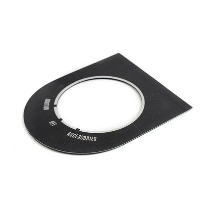 Dash Cover Switch Nameplate for Harley Dyna FXDWG (1993–2003) Softail FXST FLST (1996–2017)