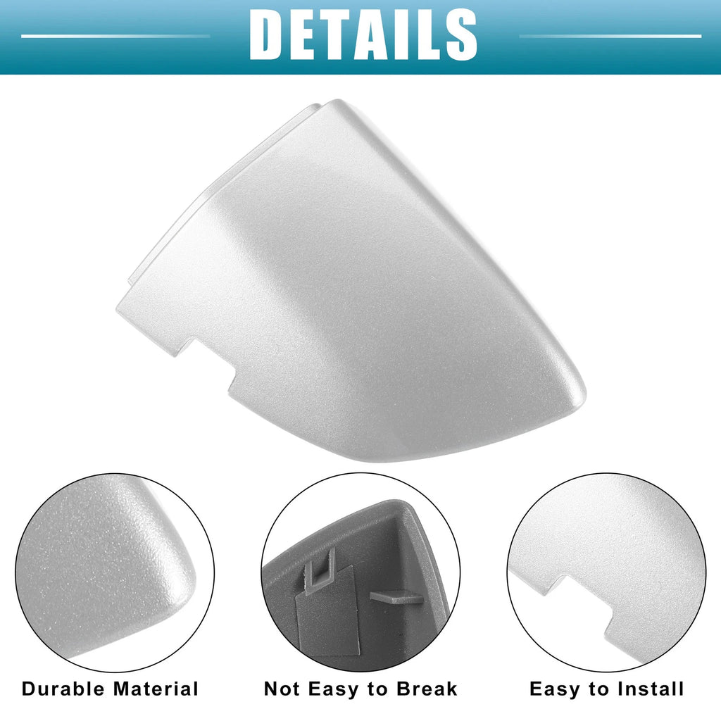 Front Left Door Handle Cover for Volkswagen (Silver Tone)