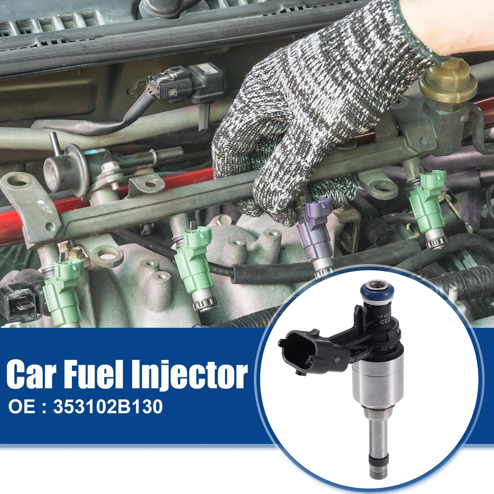 Fuel Injector Nozzle Set for Hyundai Accent 1.6L (2012–2017)