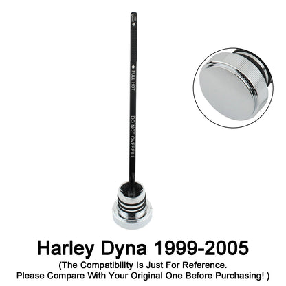 Oil Dipstick Tank Cap Plug 0710-0150 for Harley Davidson Dyna (1999–2005)