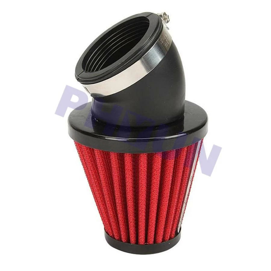 45° Bent Air Intake Filter for Universal Scooter ATV (42mm Inlet)