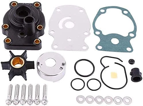 Water Pump Impeller Kit for Evinrude Johnson 20 25 30 35 HP (Replaces 393630)