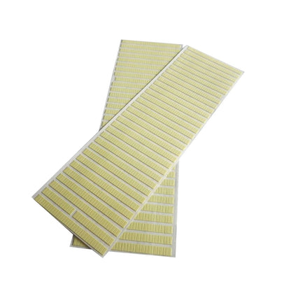 2 Sheets Dual-Side Adhesive Strip Tape for Watch Dial Movement Fixing 2x5mm