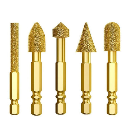 Metalworking Drill Bits for Carving Projects (Emery Coated)