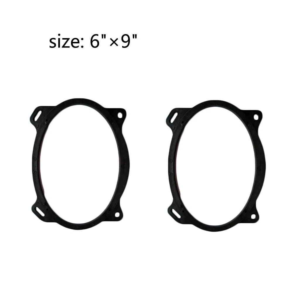 2Pcs Rear Deck Speaker Adapter Plate For Toyota Camry Corolla Solara Yaris 6"x9"