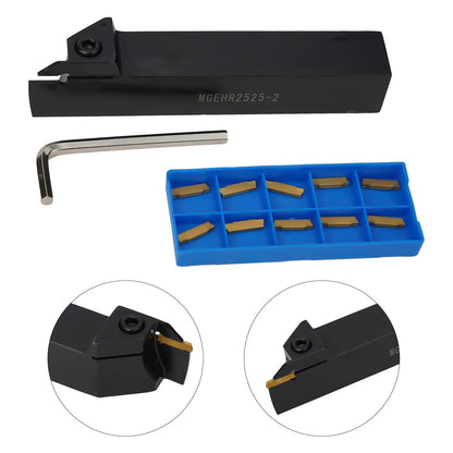 Boring Bar Holder for MGEHR2525-2 with MGMN200-G Insert