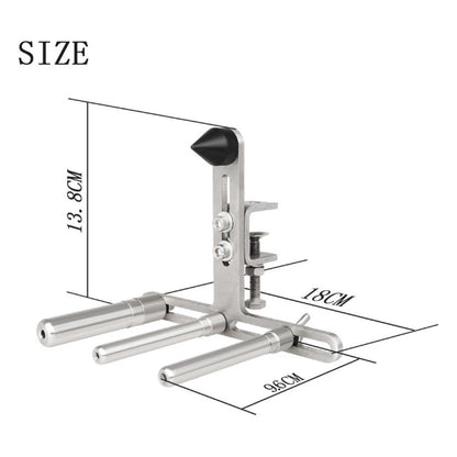 Adjustable Polishing Bracket for Trumpet Trombone Brass Instrument
