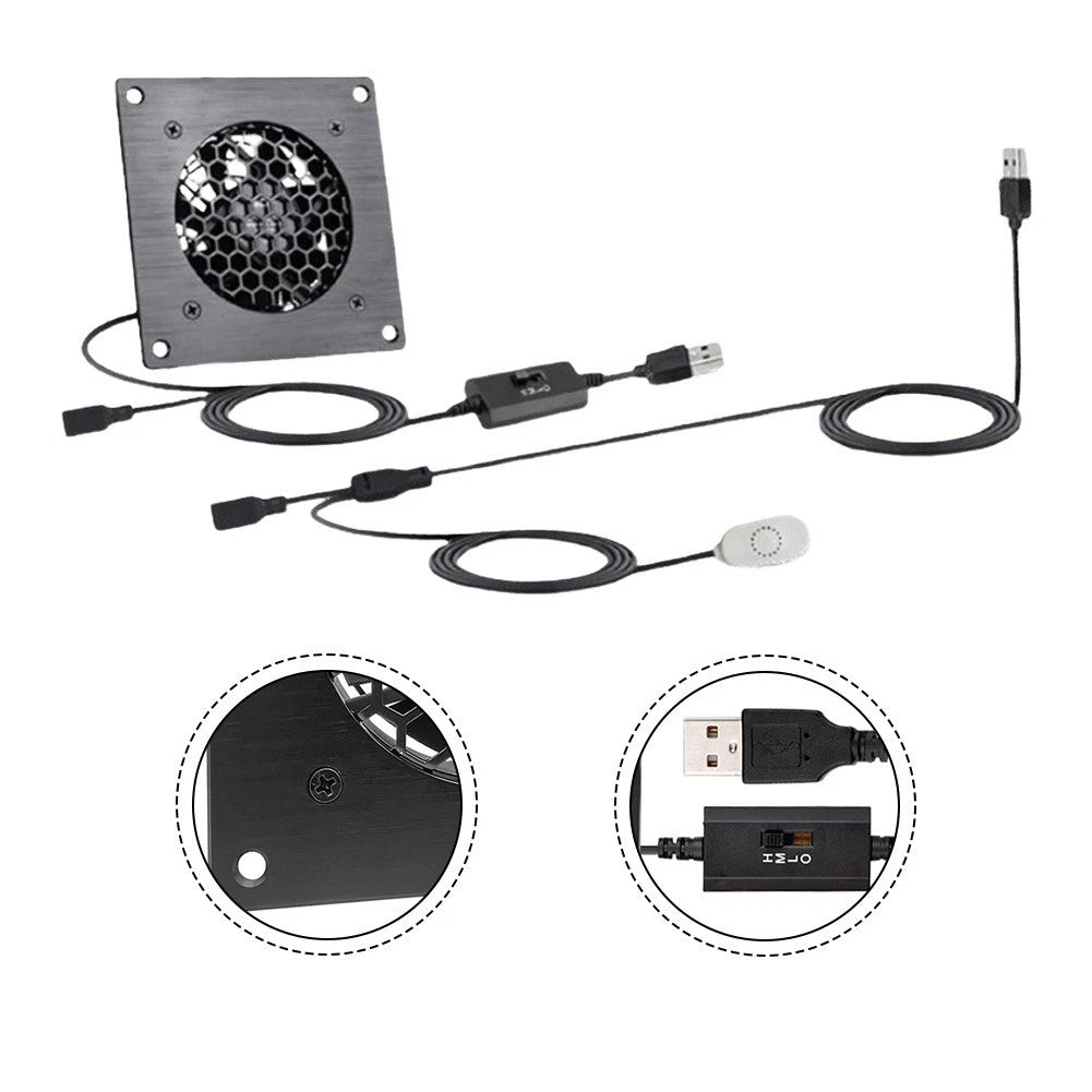 80mm USB Fan for Airflow Management