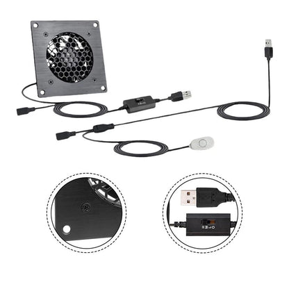 80mm USB Fan for Airflow Management