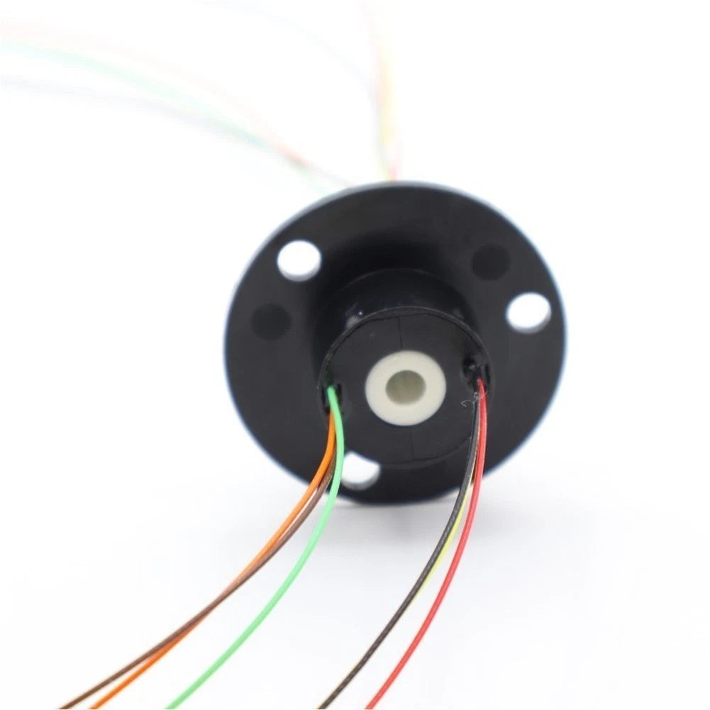 Rotary Electrical Connector 7mm ID 2A 250RPM for Gimbal Use