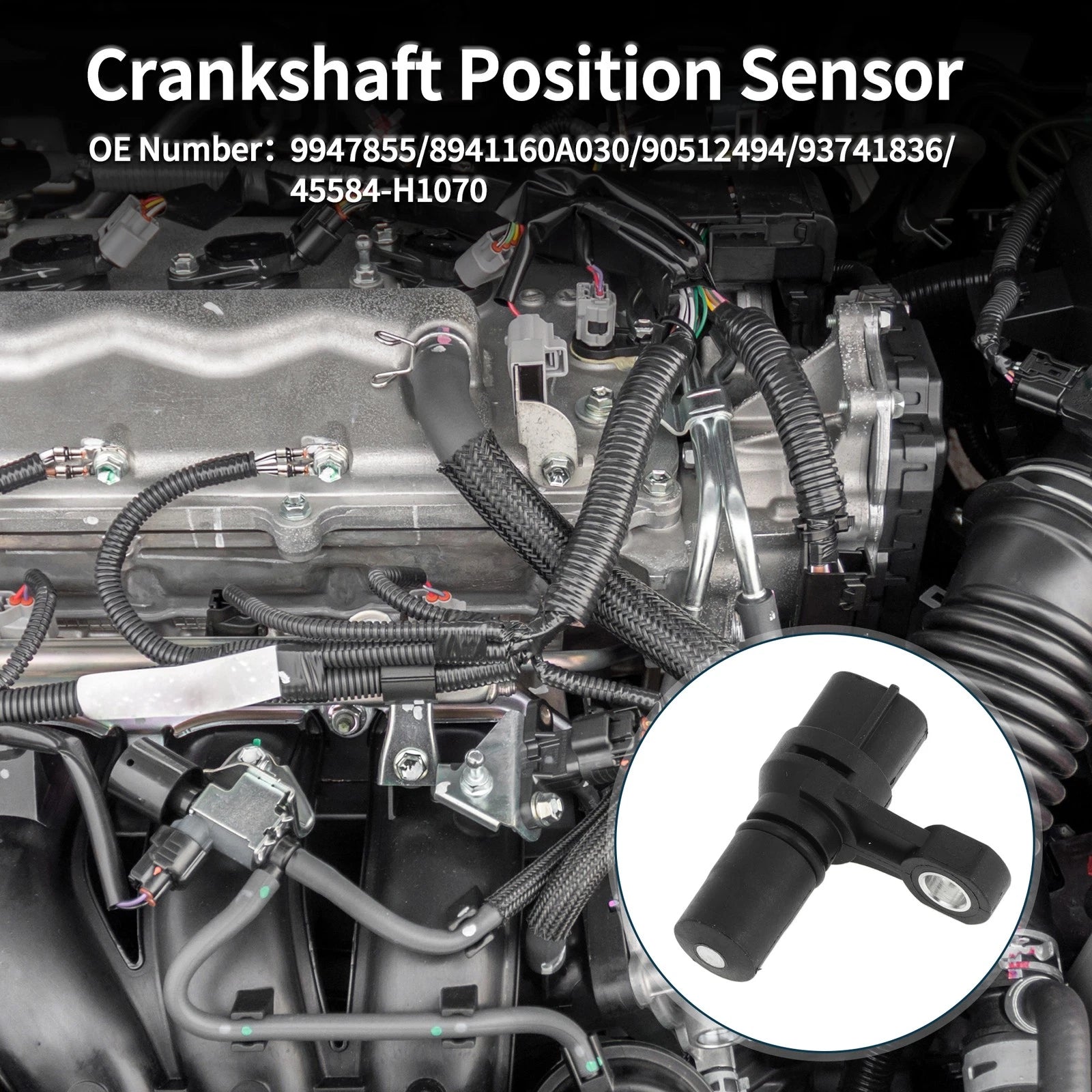 Crankshaft Position Sensor Replacement for Hyundai Terracan 2.5TD (2001–2006)