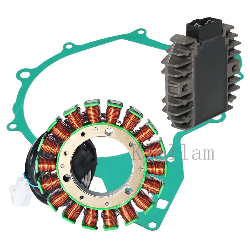 Stator Coil, Regulator, Gasket for Yamaha XVS650 Drag Star 650 (1997–1999)