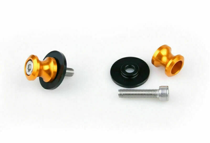 8mm Swingarm Sliders Spools for Suzuki GSXR 600 1000 1300 SV650 TL (2000–2023)