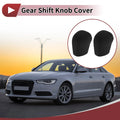 Gear Shift Knob Cover Universal Silicone Black (Car SUV)