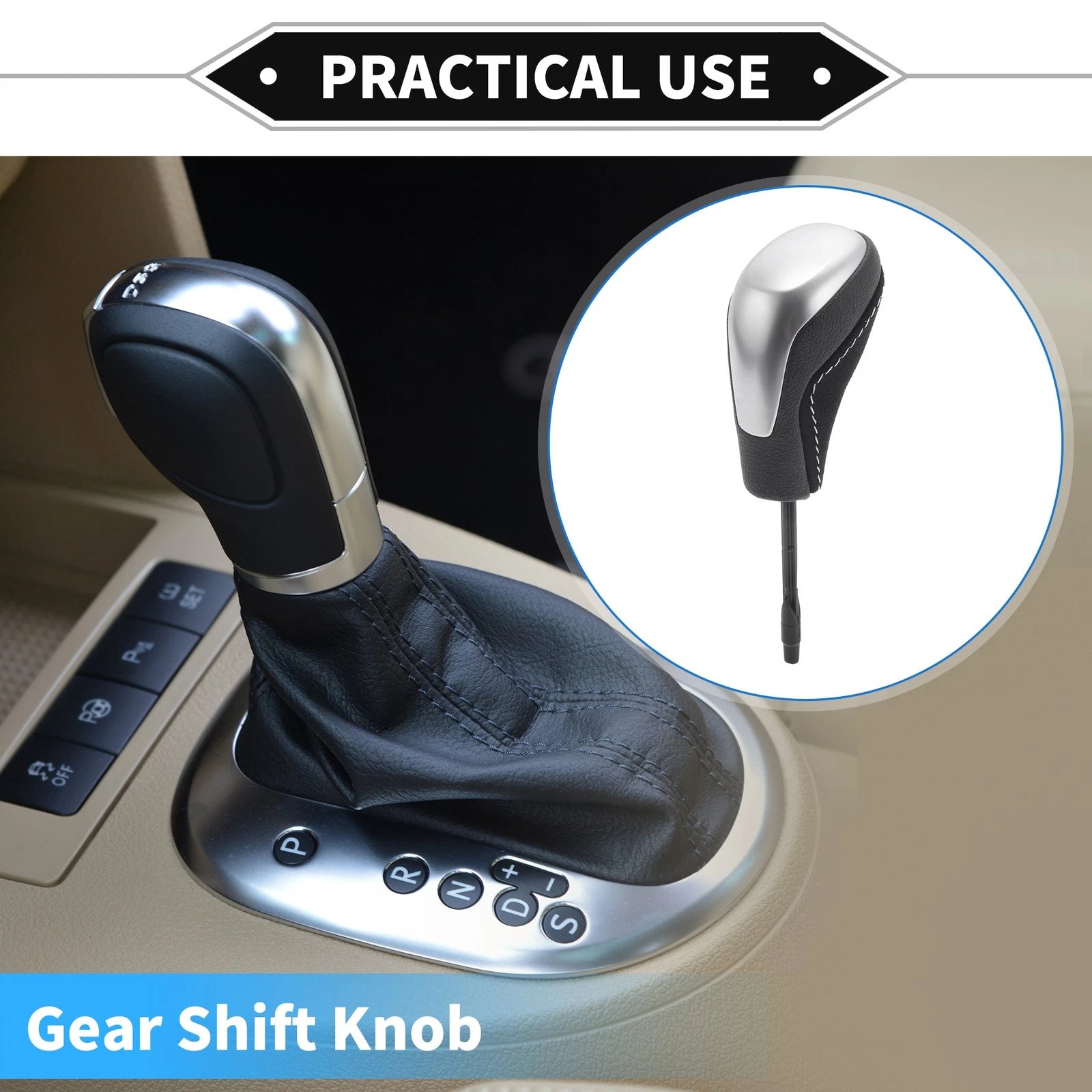 Automatic Gear Shifter Knob Replacement for BMW 3 Series E46 (1998–2006)
