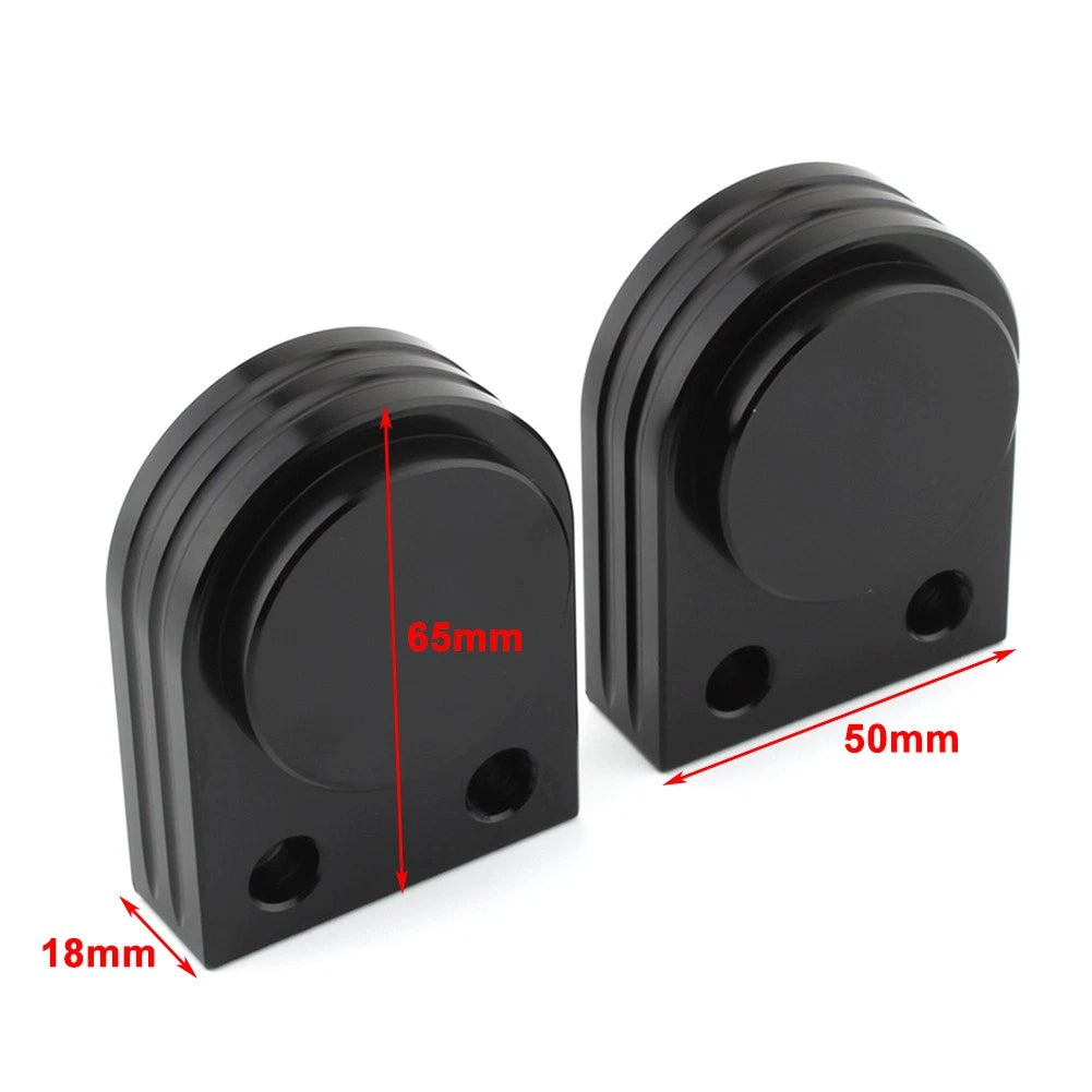 2X Handle Bar Riser Mount Clamp 41mm for Kawasaki GPZ900R (1990–2016)