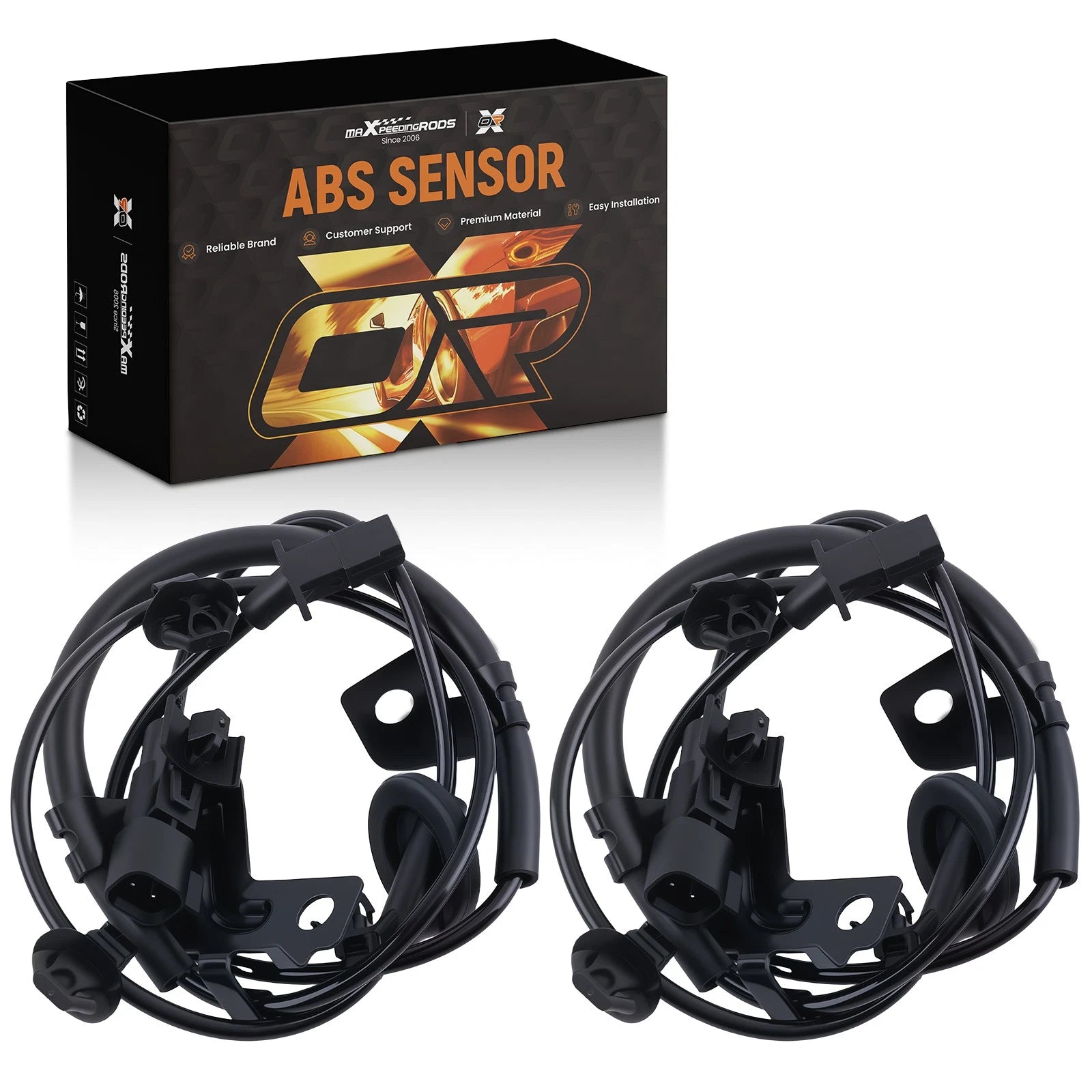 2X ABS Sensor Rear for Mitsubishi Lancer/Outlander (2008–2017) 4670A582