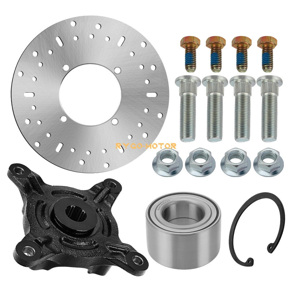Front Wheel Hub & Disc Rotor Kit for Polaris Ranger 400-800 (2006–2018)
