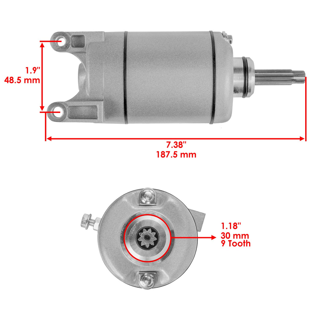 Starter & Relay Solenoid Replacement for Honda TRX400EX Fourtrax (1999–2004)